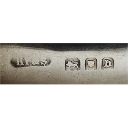 Edwardian silver sovereign holder by A & J Zimmerman Ltd,  Birmingham 1902, silver whistle by John Bettridge, Birmingham 1824, pair of silver knife rests by Josiah Williams & Co, London 1919, silver cheroot holder, Victorian 1889 silver crown, pill box and a silver Middle Eastern embossed mount