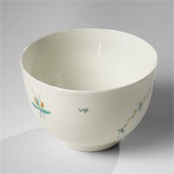Chinese famille verte dragon bowl, apocryphal Chenghua mark in red to base, D12cm; with another famille verte bowl (2)