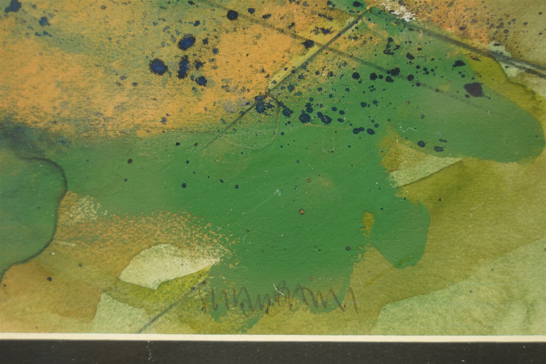 Susan Brown (Northern British 1956-): 'The Summit', watercolour signed in pencil, titled verso 24cm x 37cm 