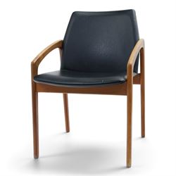 Henning Kjaernulf (1911–1975) for Korup Stolefabrik - Danish mid-century teak framed model...