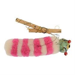 Six Pelham Puppets, comprising Walt Disney Mickey Mouse with Pluto, Donald Duck, and Goofy, Wombles Wellington, Caterpillar and Mouse all boxed, together with a Pelham Puppet Lightweight Theatre, boxed