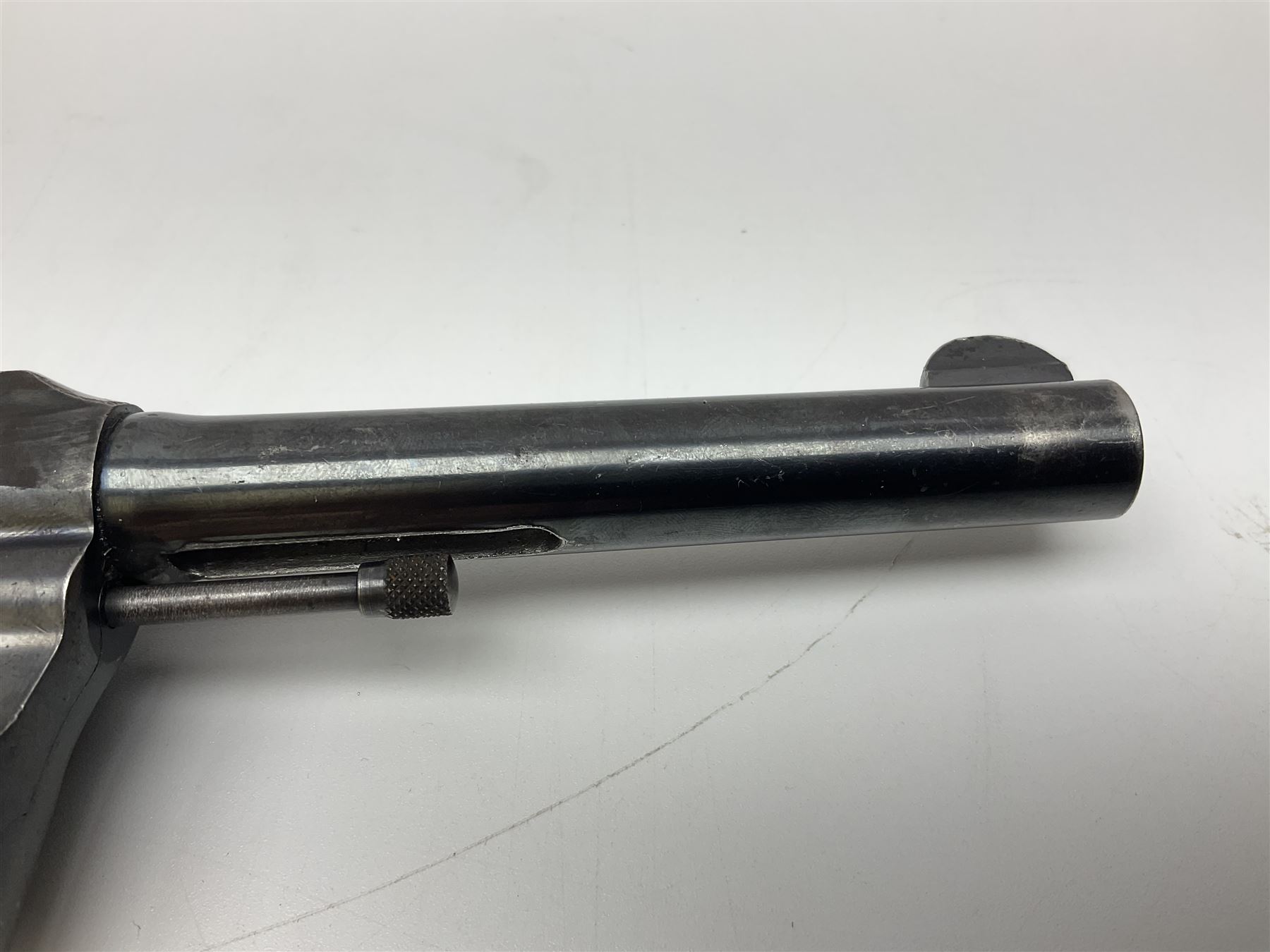 Deactivated Colt Official Police 38-200 six-shot revolver, the 13cm(5