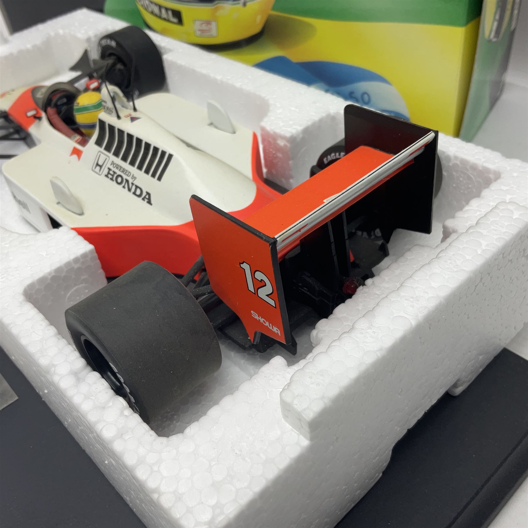 KYOSHO 1/64 McLaren Minicar Collection MP4/8 #7 Ayrton Senna