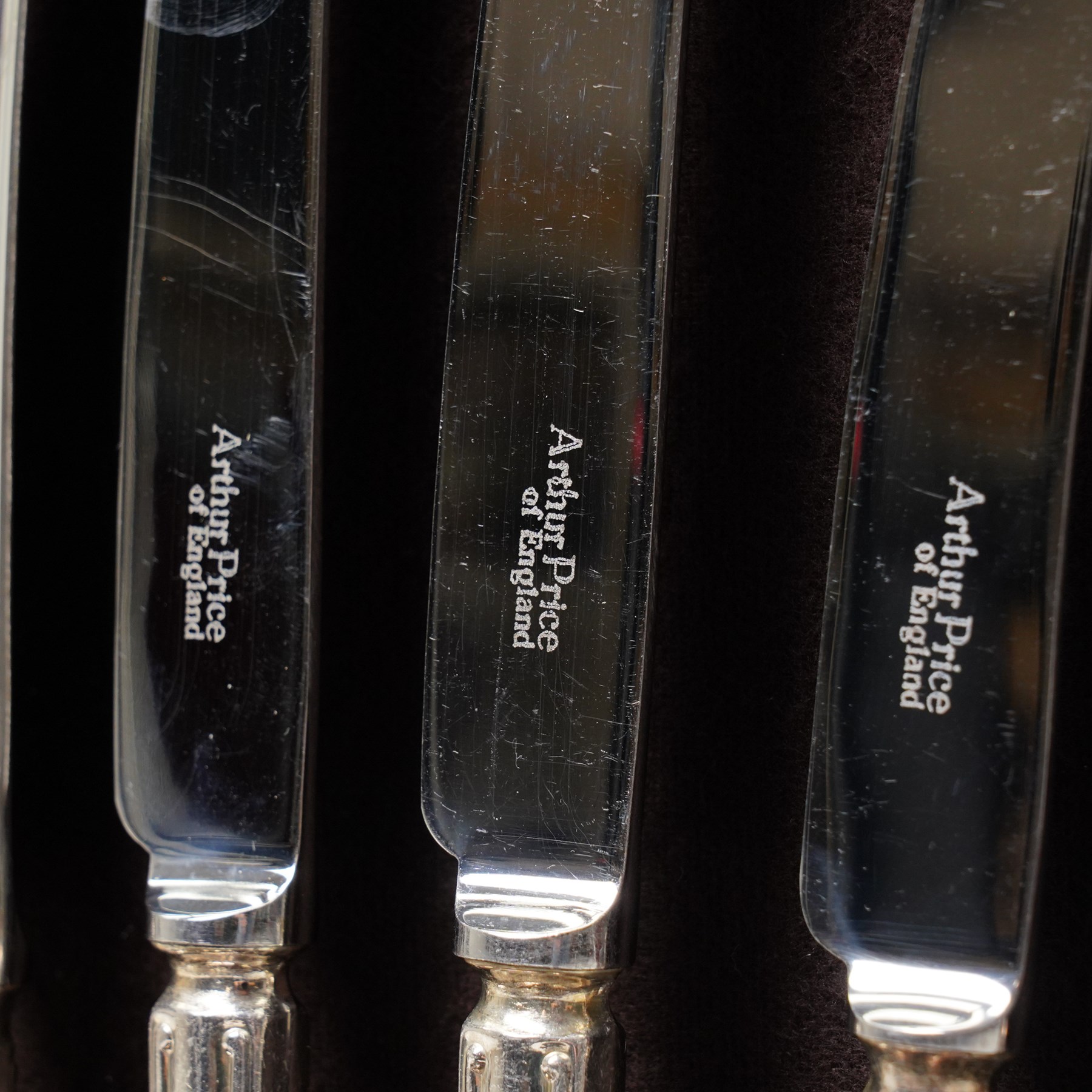 Arthur Price Dubarry pattern canteen of cutlery