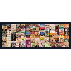 Large quantity of vinyl records including 'Stardust Hoagy Carmichael 16 Classics From The Old Music Master', 'Bing Crosby Crosby Classics Volume III', 'The Andrews Sisters Story', 'The Very Best Of The Andrews Sisters', 'The Unfamiliar Nat King Cole' etc, approximately 600 in five boxes