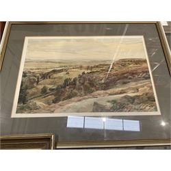 Collection of 19th and early 20th century oil paintings and watercolours, artists including Joseph Pighills, Victor Noble Rainbird, Louis Cox, Arthur W Newsholme, John Sowden, Arthur Tucker, Albert Woods, Alfred Robert Hayward, Manner of Thomas Creswick, etc (15)