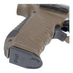 Walther CP99 air pistol,.177 calibre, serial no J161471496, with a hard-shell case  