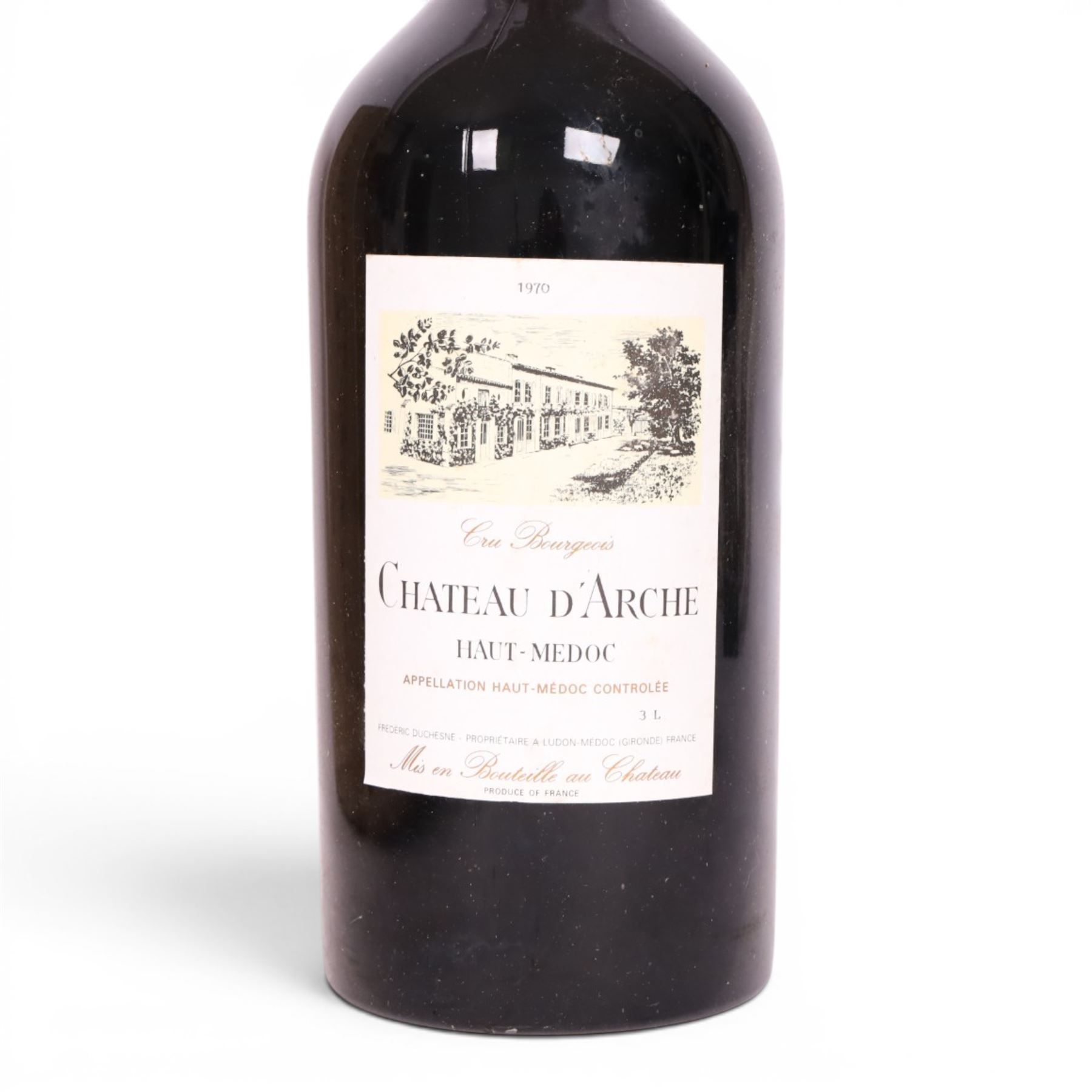 Chateau D'Ache, 1970, Haut Medoc, double magnum, 3l unknown proof   