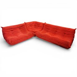 Michel Ducaroy (1925-2009) for Ligne Roset - contemporary ‘Togo’ sectional complete corner...