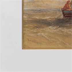 William Callow (British 1812-1908): Boats off Sorento - Bay of Naples, watercolour signed 22cm x 31cm 