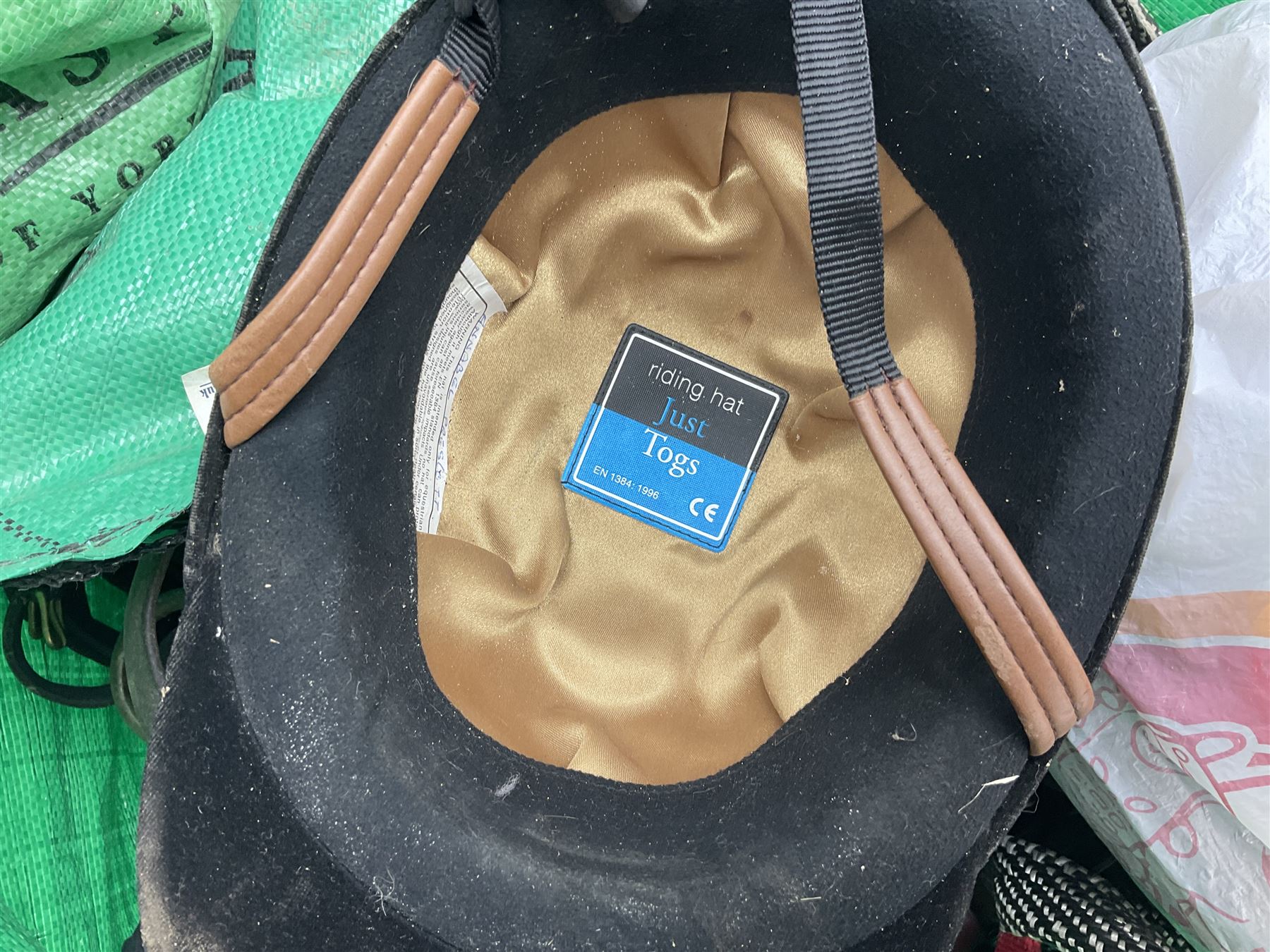 Quantity of horse tack to include bits, bridles, lunging equipment, brushing boots, tail guards, jodpa boots etc  