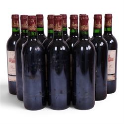 Saint Estephe, 1994  Les Pagodes de Cos, 750ml, 13% vol, twelve bottles 