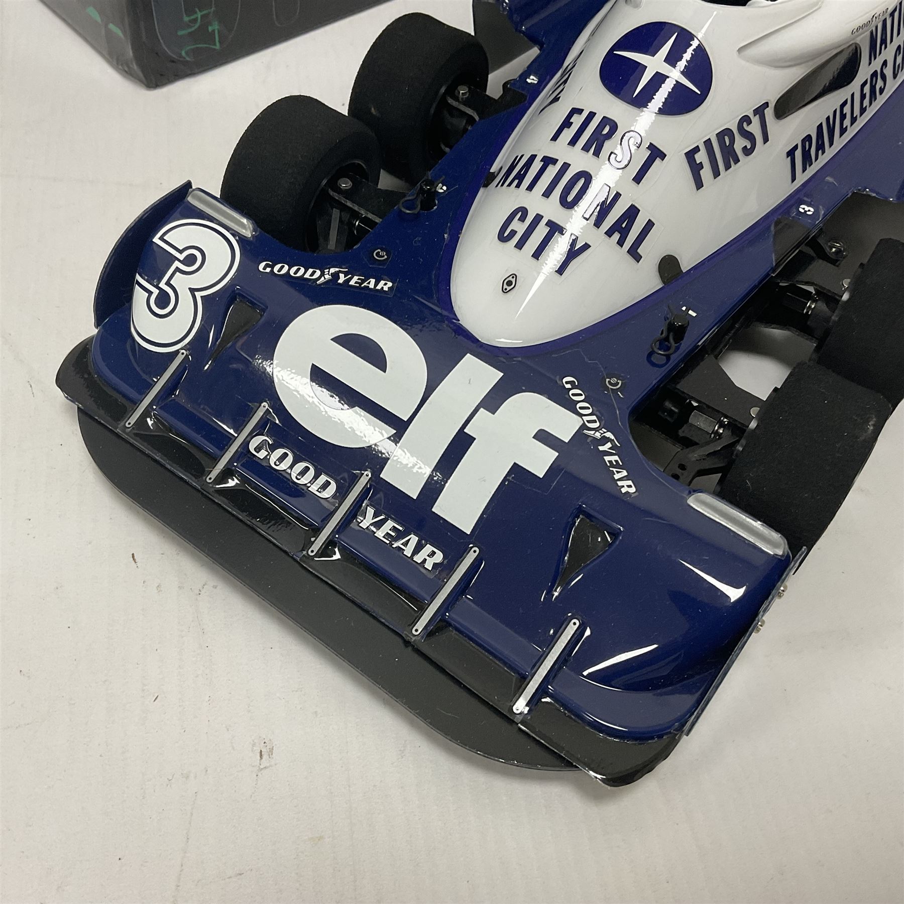 Tamiya - Tyrell P34 1977 Monaco GP Special Edition radio controlled car with boxed SR2S 2,4GHz Radio System