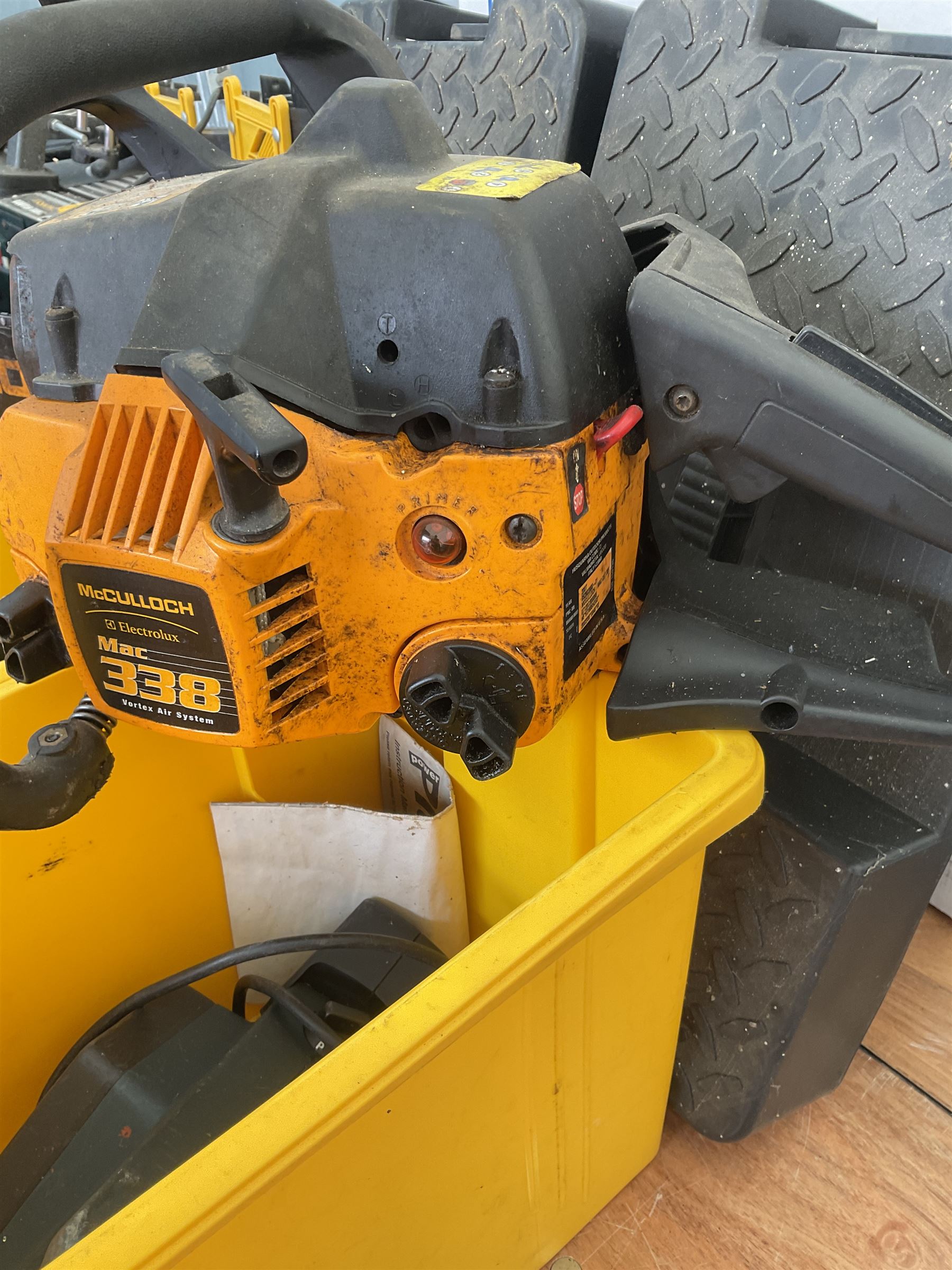 McCulloch Mac 338, Titan reciprocating saw and electric plane - THIS LOT IS TO BE COLLECTED BY APPOINTMENT FROM DUGGLEBY STORAGE, GREAT HILL, EASTFIELD, SCARBOROUGH, YO11 3TX