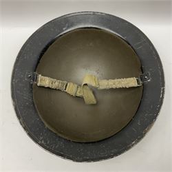  World War II Air Raid Warden helmet, D31cm