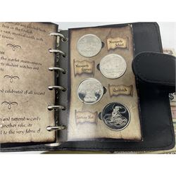 Harry Potter 'Gringotts Savings Book Coin Collection', various commemorative crowns, pre-decimal coinage, United States of America one dollar banknote etc