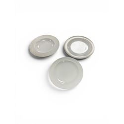 Denby White dinner wares, including plates and soup bowls  