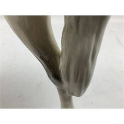 Beswick Large Hunter in grey no. 1734, printed mark beneath, H30cm