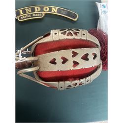 George V basket hilted broad sword with engraved blade, wire wound fish skin grip and field service scabbard, blade length 83cm