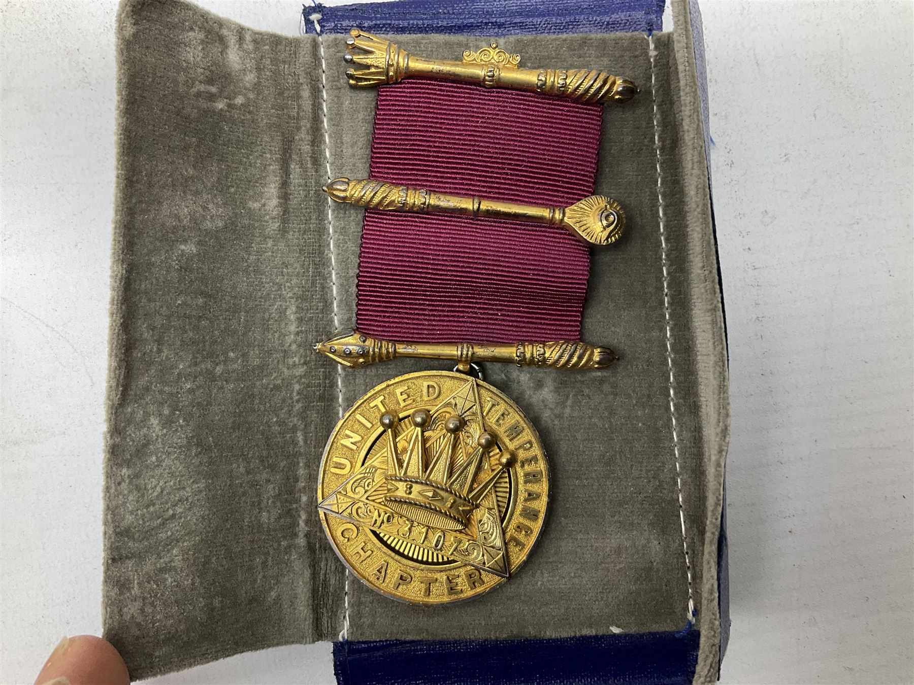 Group of predominantly Masonic Jewels of Office, to include silver, and silver gilt and enamel examples, mostly 1950's and 1960's in date, etc. 