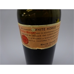  Lagavulin Distillery, The White Horse Cellar Old Blend Scotch Whisky, aged in wood and bottled in 1956, No.934592. 70 proof, no contents noted, 1btl  