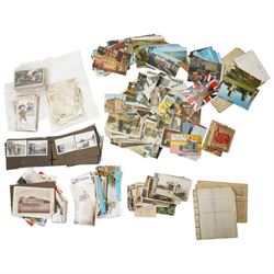 Family collection of 20th century post and greetings cards including a number of Kirkbymoo...