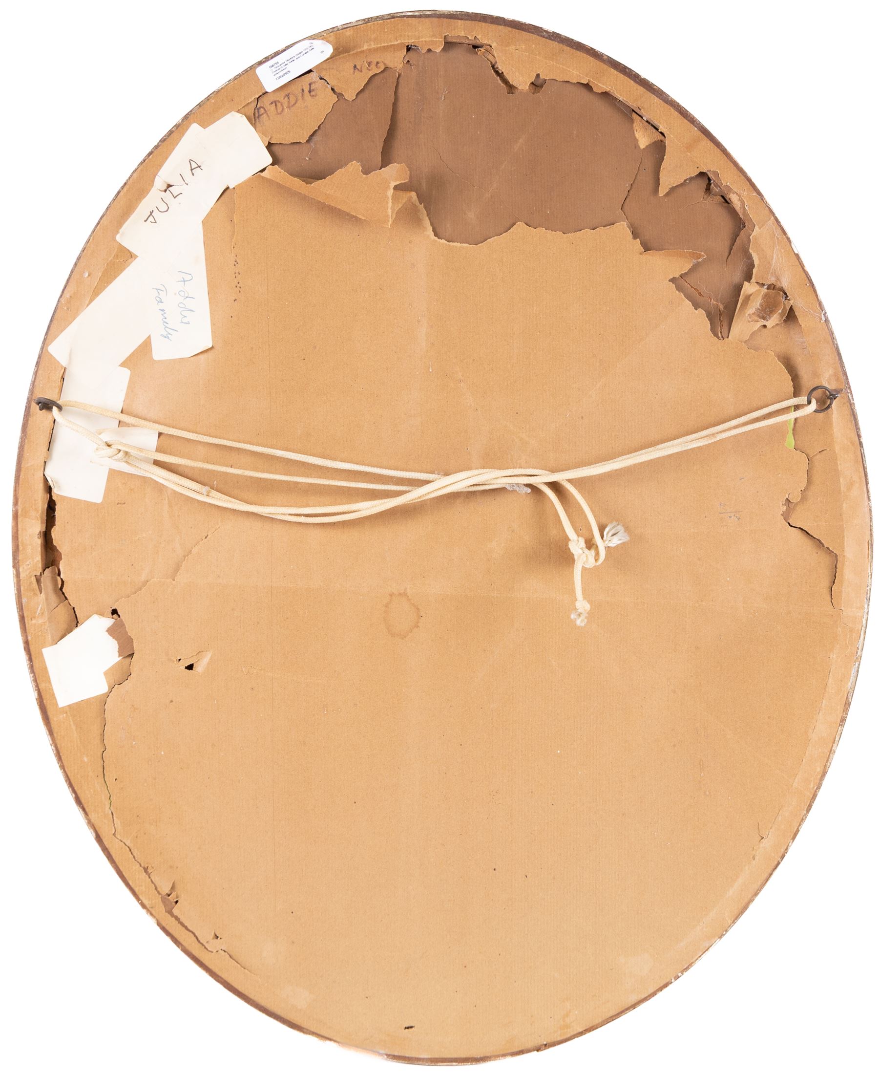 Alexander Blackley (British 1816-1903): Portrait of Julia Addie and Caroline Addie, pair watercolours signed and dated 1864, 63cm x 50cm (2)