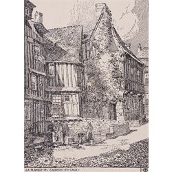 George Farquhar Pennington (British 1872-1961); collection of ten watercolours and ink sketches, variously signed and dated, largest 37cm x 26cm (10)