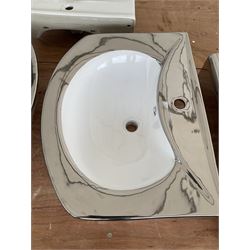 Set of three Casarte sinks  - THIS LOT IS TO BE COLLECTED BY APPOINTMENT FROM DUGGLEBY STORAGE, GREAT HILL, EASTFIELD, SCARBOROUGH, YO11 3TX