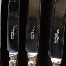 Arthur Price Dubarry pattern canteen of cutlery