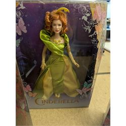Five Disney Dolls, comprising Mattel Lady Tremaine, and The Disney Store Ursula, Mother Gothel, Hans and Lady Tremaine, all boxed