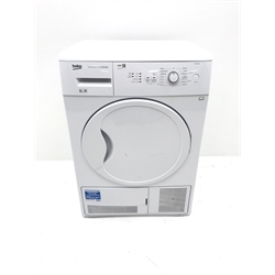 BEKO DCU6130W condenser tumble dryer W60cm
