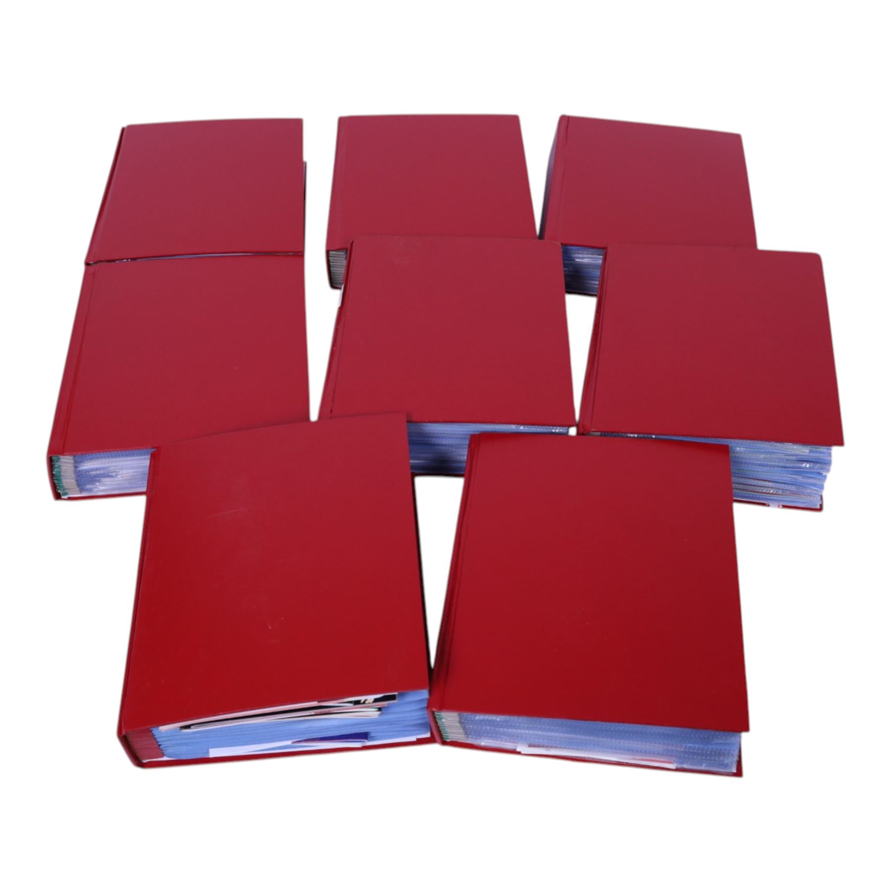 Comprehensive collection of approximately two hundred and twenty Scarborough FC football programmes for the 1999/00, 2000/01, 2001/02 and 2002/03 seasons, all filed within eight dedicated Scarborough FC red Home and Away binders