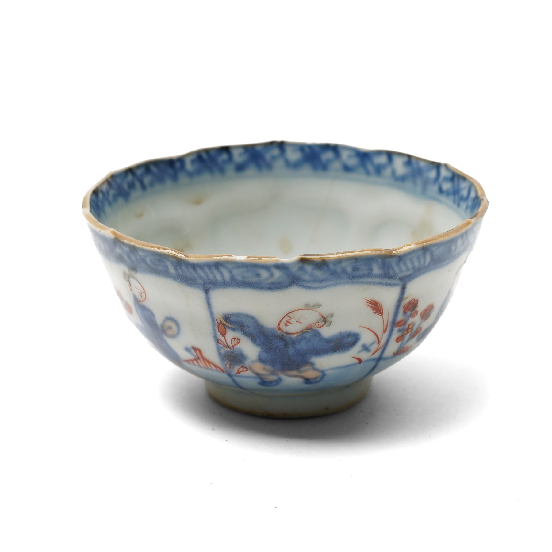 Collection of Chinese ceramics, including a famille rose vase, with apocryphal Qianlong marks to base, 18th century blue and white plate, two blue and white cups, Kangxi bowl (a/f), and others (10)
