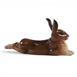 Royal Doulton Rabbit HN3593, Michel Caugant pottery tureen in the form of the rabbit