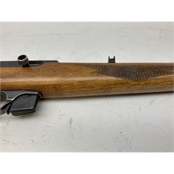 BRNO Model 581 semi-automatic .22 rifle, the 56cm barrel threaded for a sound moderator, serial no.4169, L101cm FIREARMS CERTIFICATE REQUIRED OR RFD