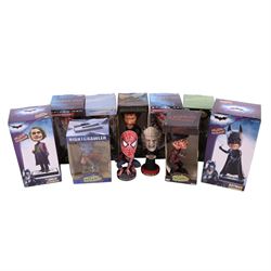 Eleven Neca Head Knockers, comprising The Joker, Batman, three Spider Man, Terminator 2 T-800, Pinhead, Freddy Krueger, Terminator 2 Endoskeleton, Wolverine and Night Crawler, nine boxed