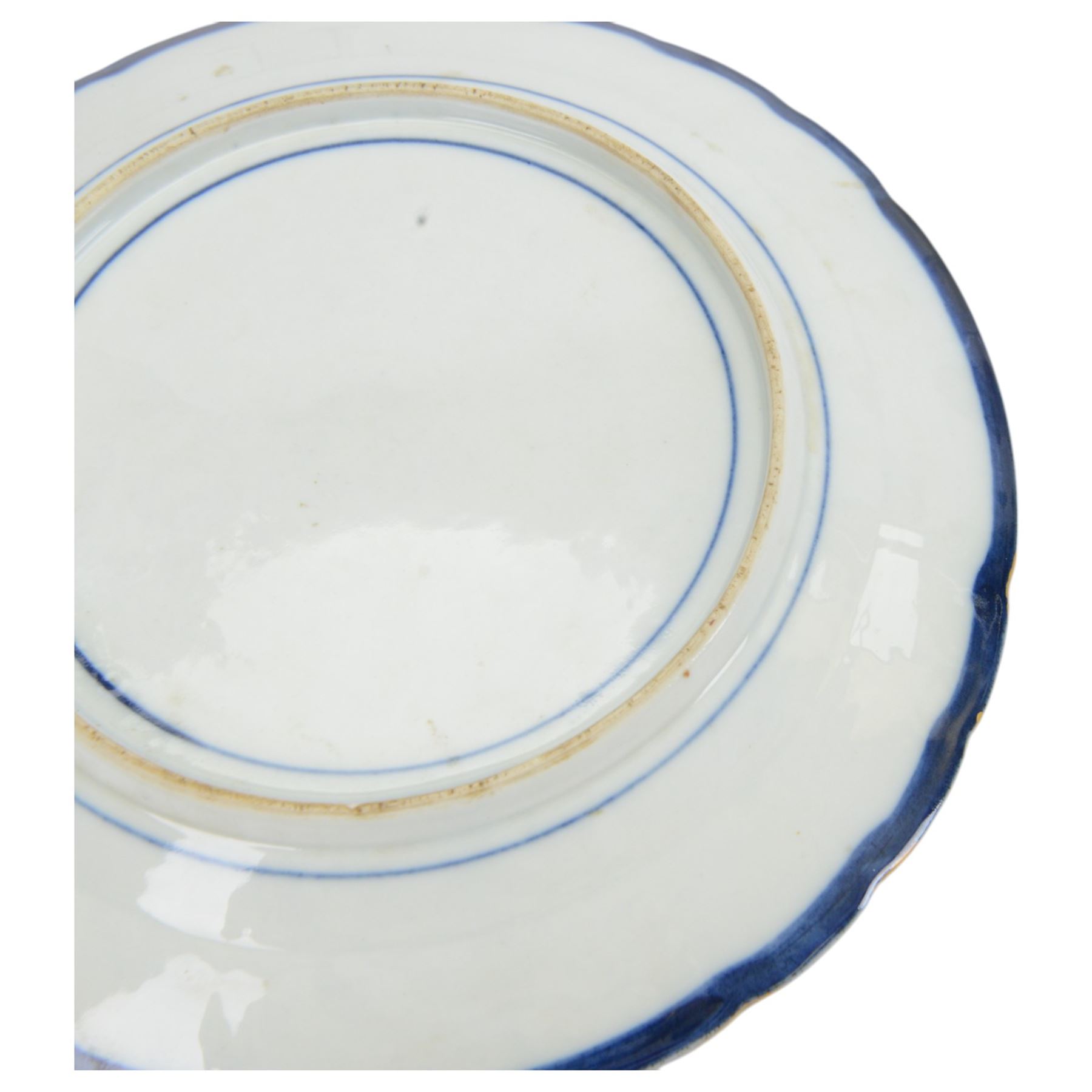 Six armorial collectors plates, including three Samson examples 