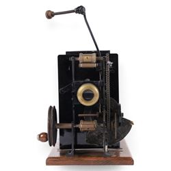 Reynolds & Branson Ltd magic lantern, together with a Thornton-Pickard Imperial Enlarger and a tin plate and brass cine projector