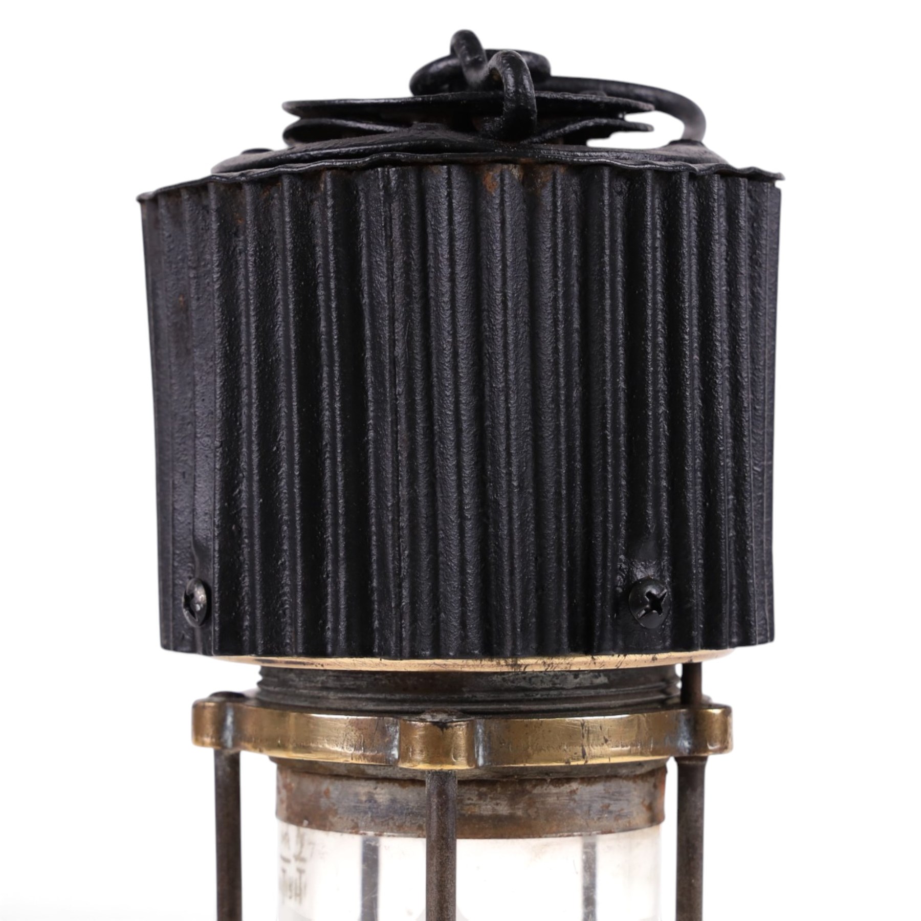 Patterson Type HCP mining lamp, stamped 841 to base, H28cm