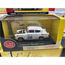 Twenty Lledo Vanguards die-cast models, mostly 1:43 scale including four 1950's - 1960's Classic Commercial Vehicles, seven Limited Editon, three Special Limited Editon, three Exclusive Members Diecast Models and three others (20)