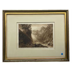 Charles Turner (British 1774-1857) after Joseph Mallord William Turner (1775-1851): 'Clyde', etching aquatint and mezzotint pub. 1808, 18cm x 27cm