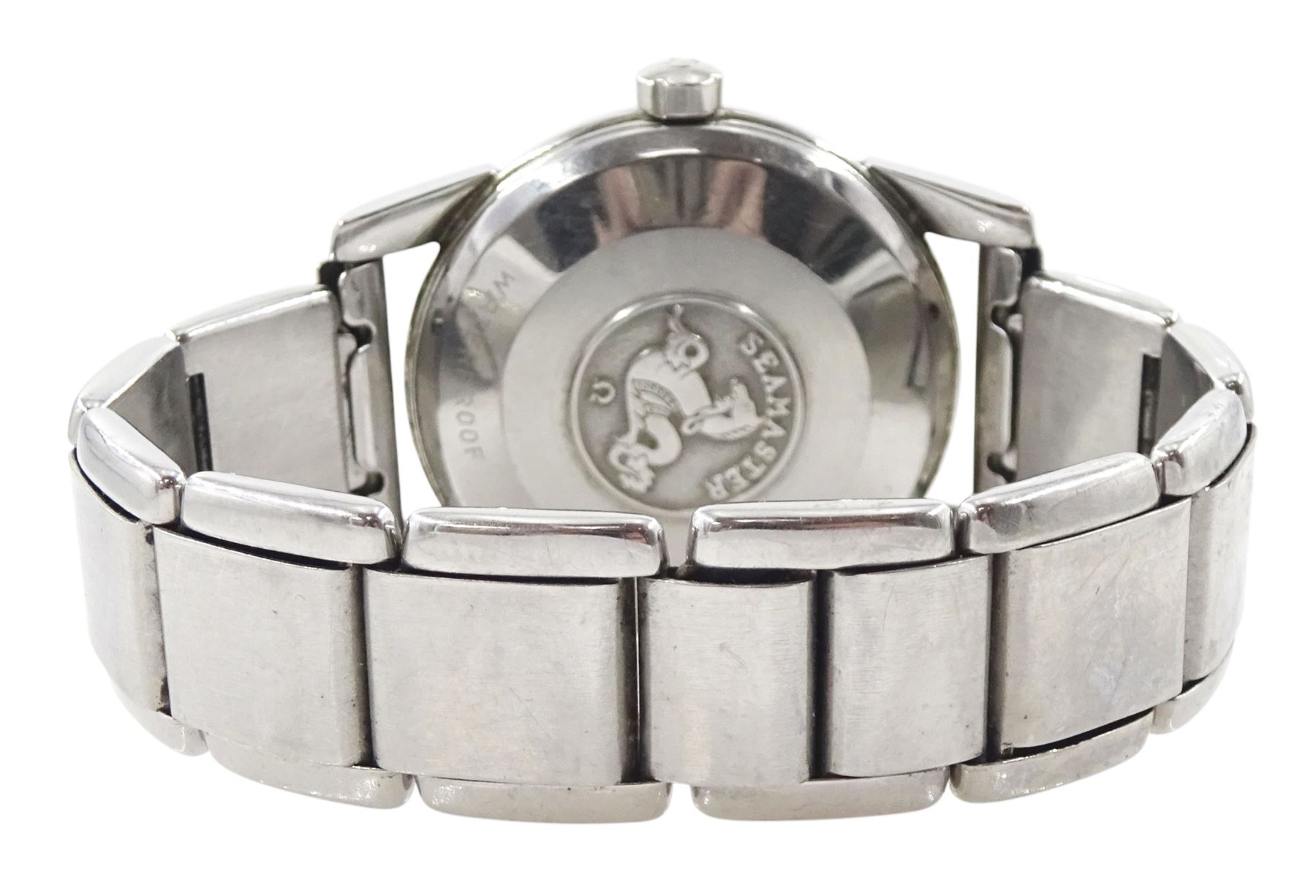 Omega Seamaster Calendar gentleman's stainless steel automatic wristwatch, on expanding stainless steel strap