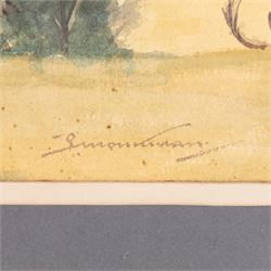 Percy Monkman (British 1892-1986): 'Kirkbymoorside', watercolour signed, titled verso 32cm x 48cm  