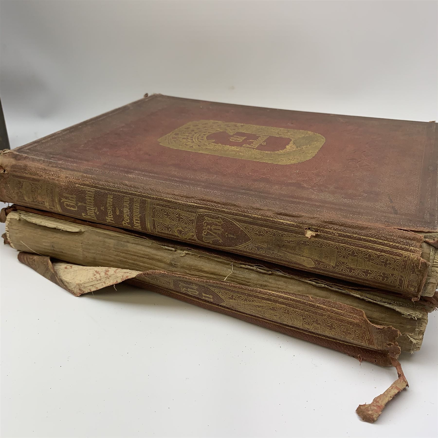 The Harmsworth Universal Atlas and Gazetteer. Nd early 20th century; Knight Charles: Old England. Two volumes; and Bunyan John: The Pilgrim's Progress (4)