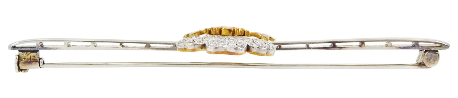 Early 20th century gold and palladium 3rd Dragoon Guards, multi gemstone set brooch, the Prince of Wales crest set with old cut and rose cut diamond ostrich feathers, garnet and ruby coronet and enamelled logo, in silk and velvet lined case by Harrods of London 