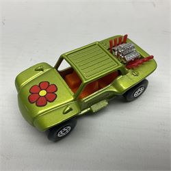 Matchbox 1-75 Series 'Superfast' ex-shop stock - eight models comprising 9e AMX Javelin, 13e Baja Buggy, 14d Iso Grifo, 19e Road Dragster, 22d Freeman Intercity Commuter, 23e Volkswagen Camper, 27e Lamborghini Countach and 29d Racing Mini; all boxed (8)