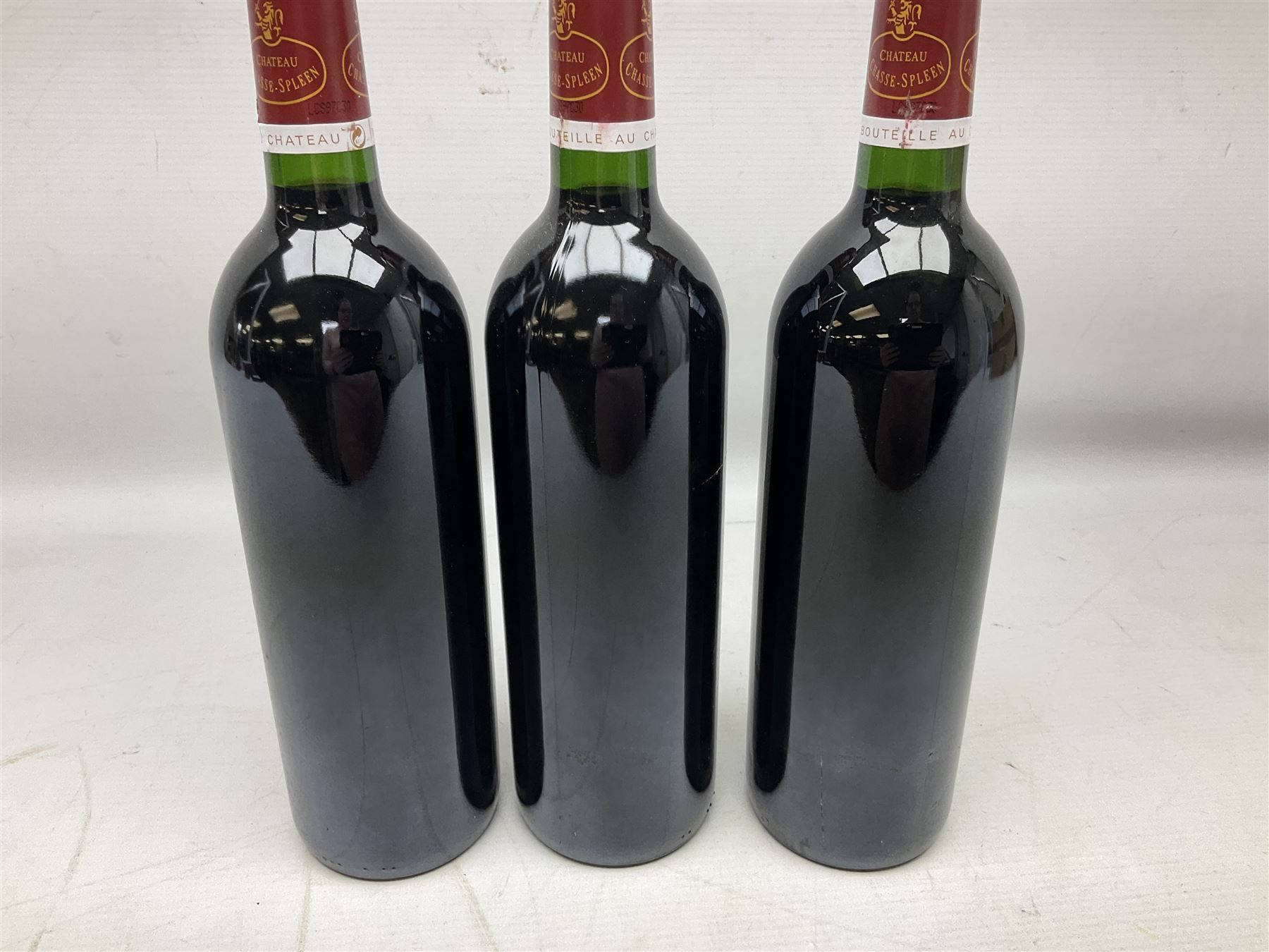 Chateau Chasse Spleen 1997 Moulis-en-Medoc, 750ml, 12.5% vol, five bottles