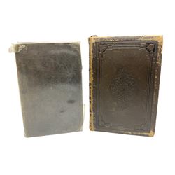 Two books comprising Systema horti-culturæ, or, The Art of Gardening by J. Woolridge, gent. pub. 1688, together with The Book of Common Prayer by William Pickering, 1853