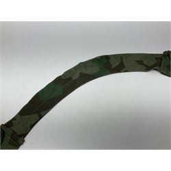WW2 German Luftwaffe Parachutist's camo bandolier; stamped 0/0510/0052 1943